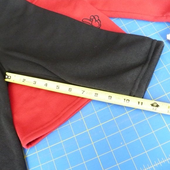 Disney Mickey Mouse Outfit Toddler 24M Hooded Sweat Shirt & Black Sweatpants Set - Picture 10 of 10